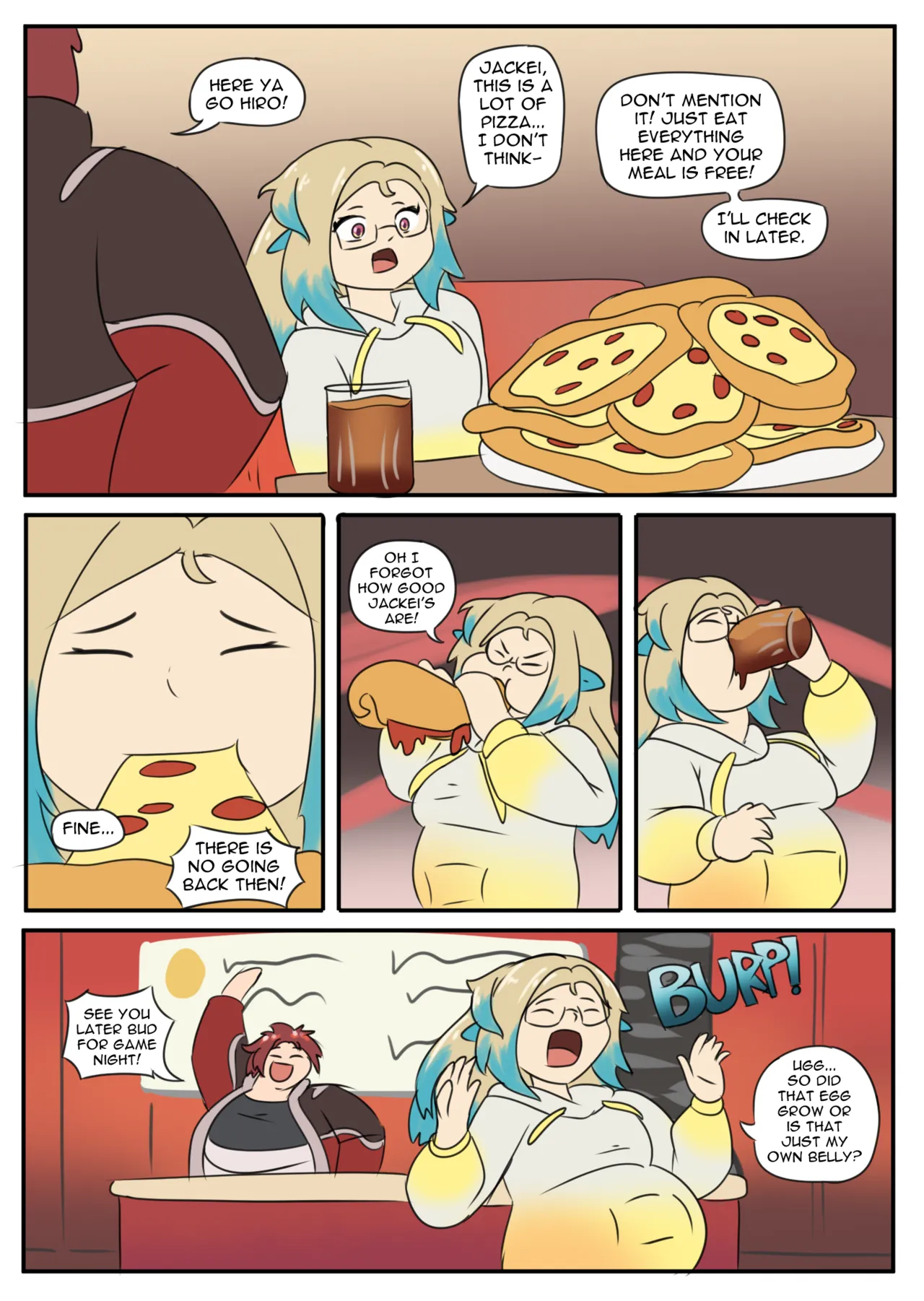 Descent into Gluttony page 12 full