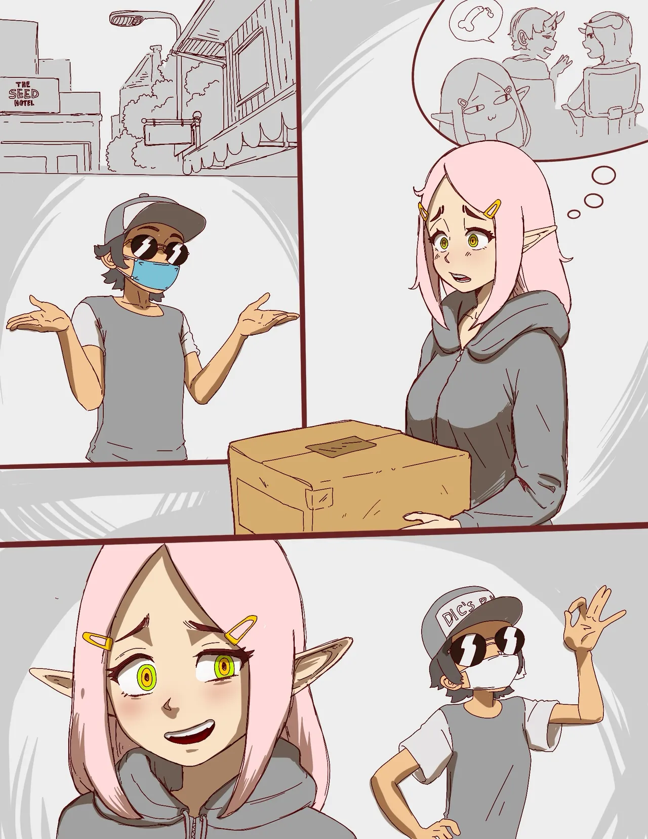 A Living Dildo / Toy 1-4 page 1 full