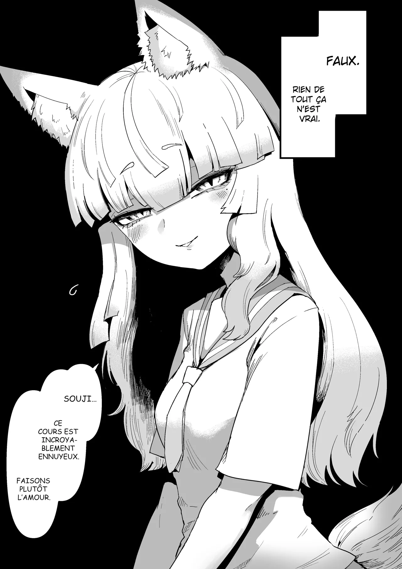 Tonari no Seki no Kitsune Musume-san | La fille renarde assise à coté de moi page 7 full