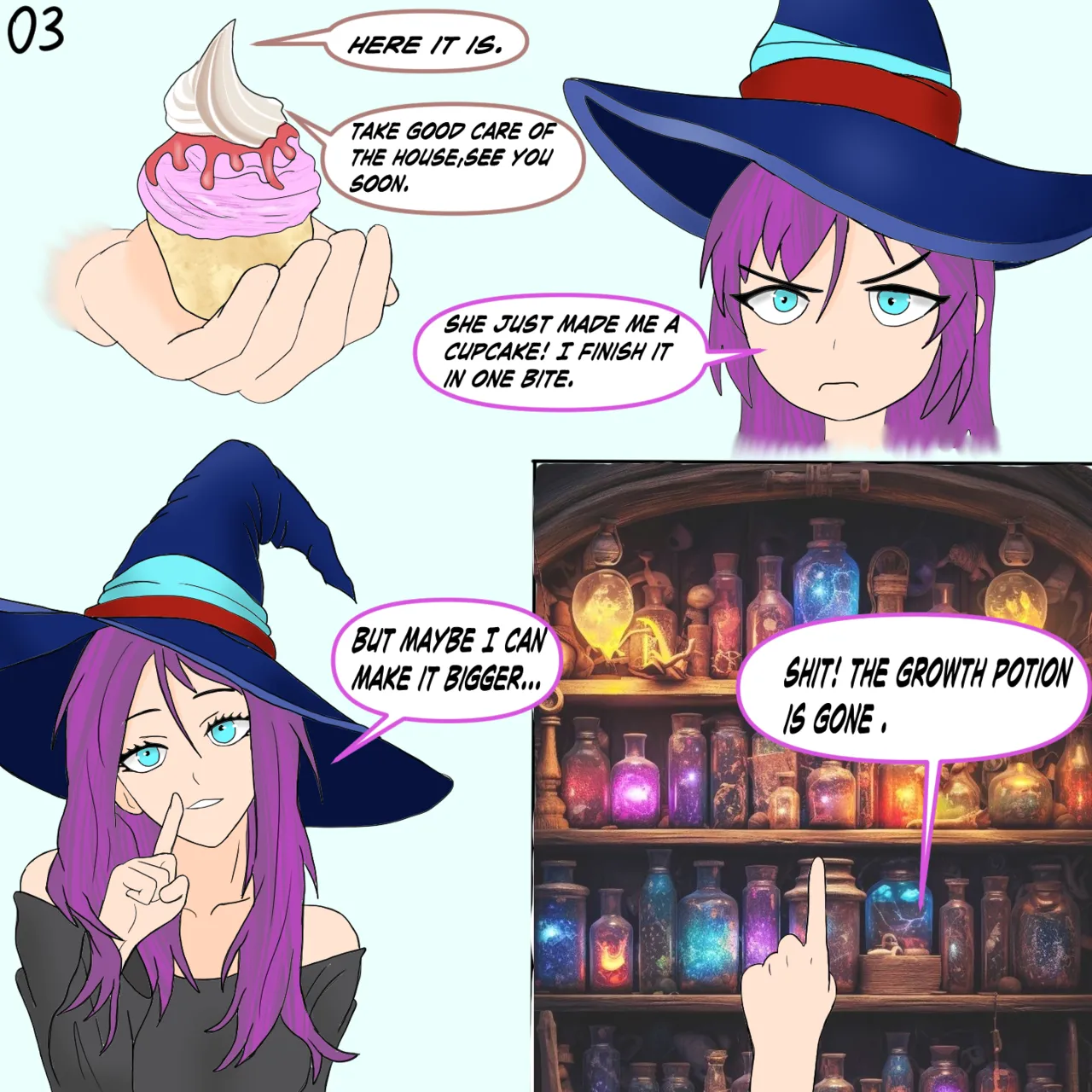 Shrinking Potion page 3 full