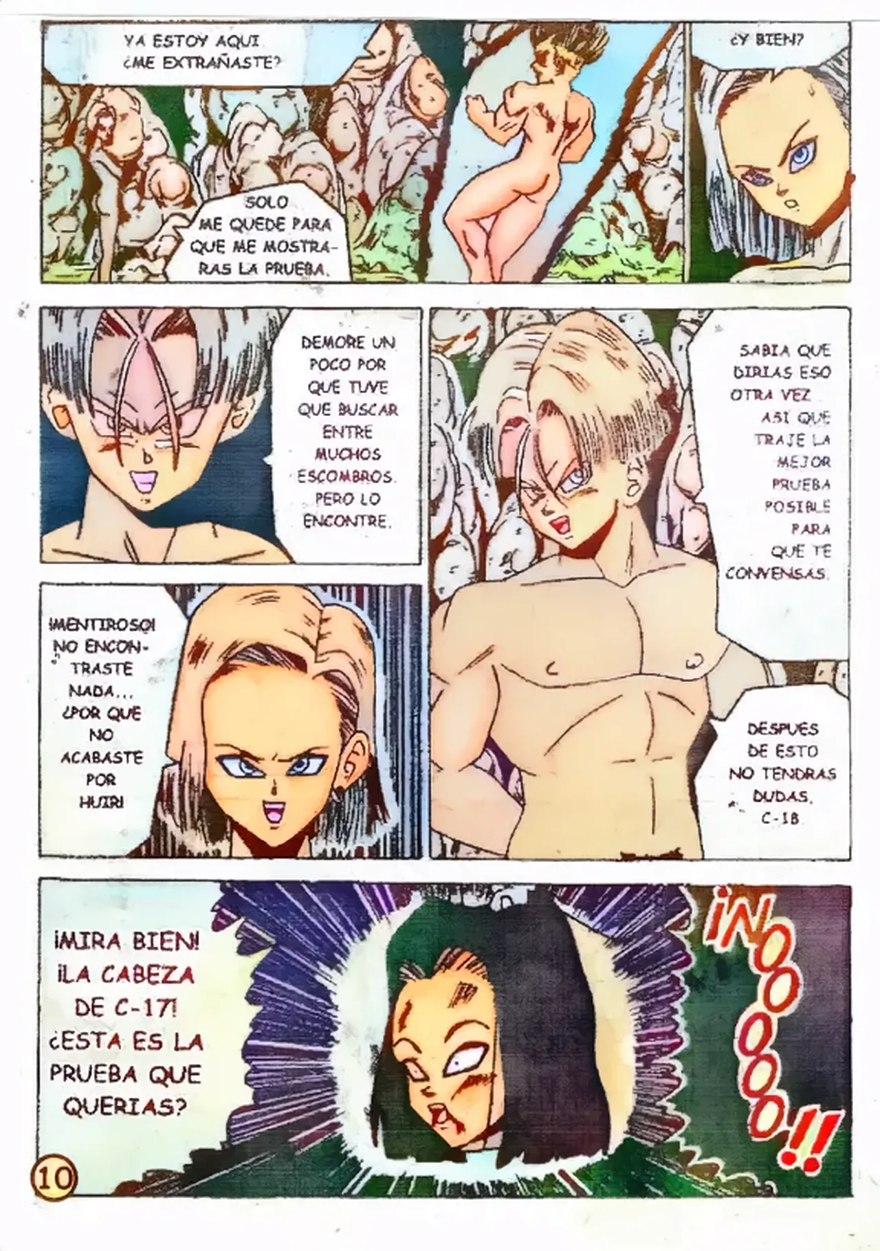 Trunks y C18 A Color Sin Censura page 12 full