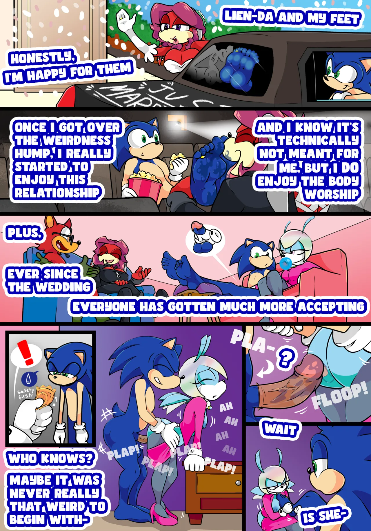 Sonic... I want to Marry your Feet! page 7 full