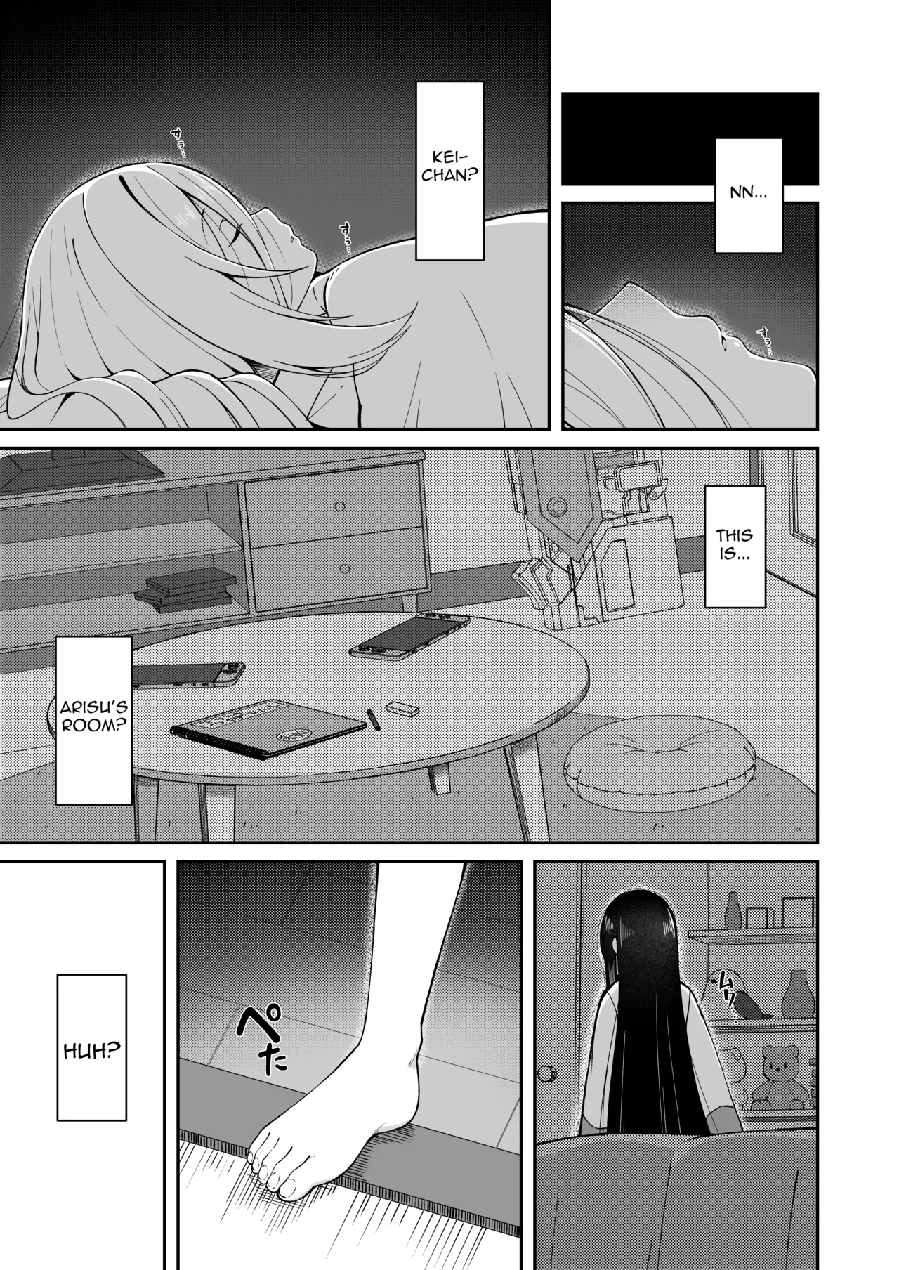 A Story About Sensei Waking Up in Arisu's Body and Getting Worked Over by Kei-chan!? page 4 full