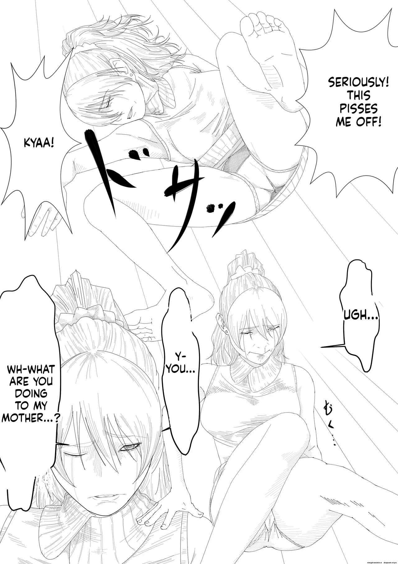 Okaasan ga Hidoi Koto o Iu node, Hippa Taitara, Yal Koto ga Dekimashita page 8 full