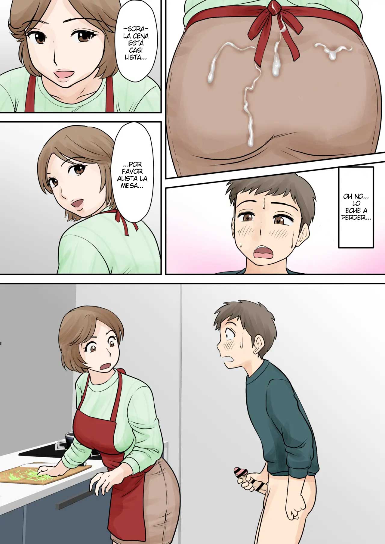 Madre e hijo viviendo juntos ~Capítulo 3: Rebelión~ page 11 full