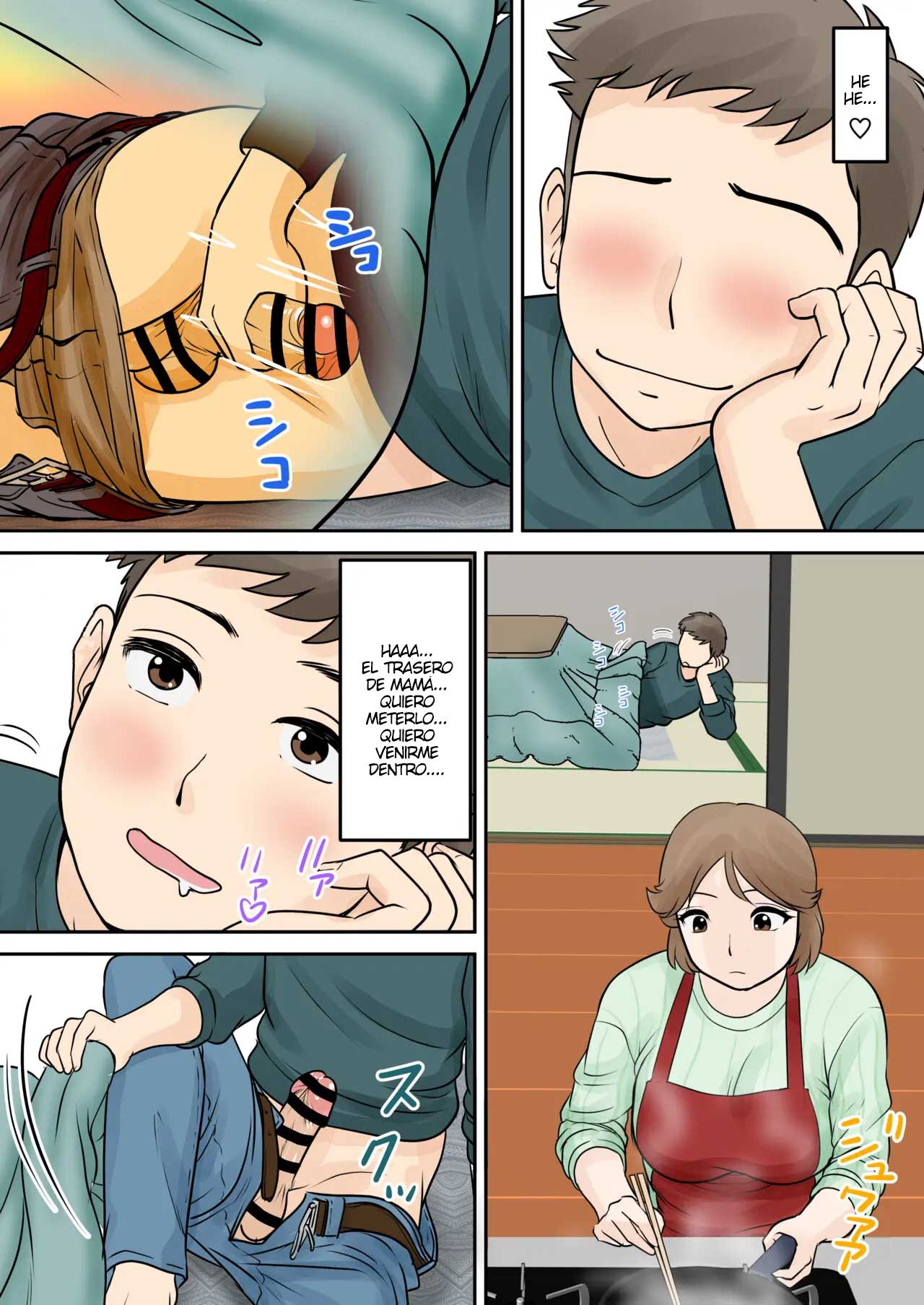 Madre e hijo viviendo juntos ~Capítulo 3: Rebelión~ page 7 full