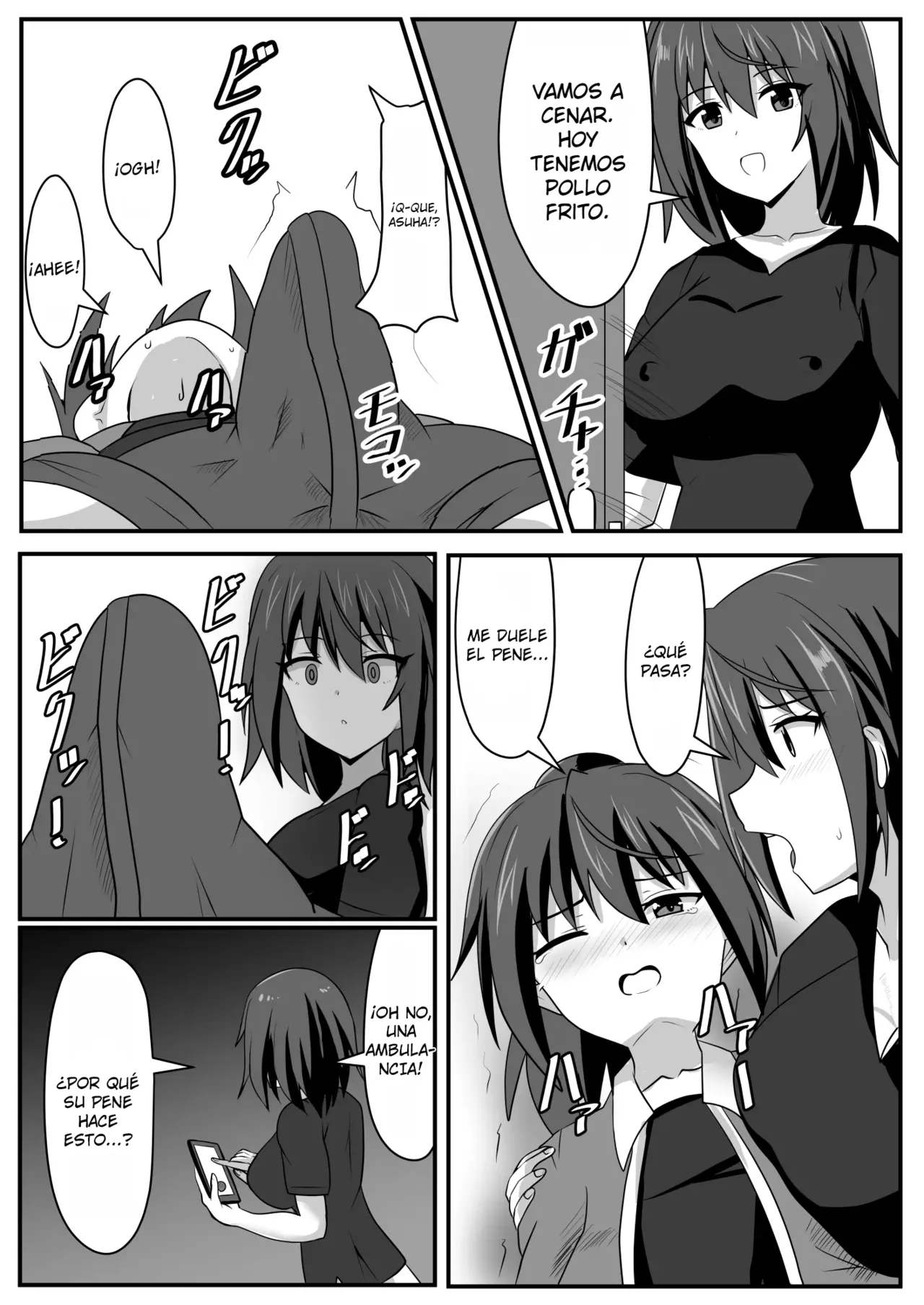 Seitsuu Futanari-chan wa Mama de Doutei o Soushitsu suru｜La Experta Recomienda que Futanari-chan Pierda la Virginidad con su Madre page 9 full