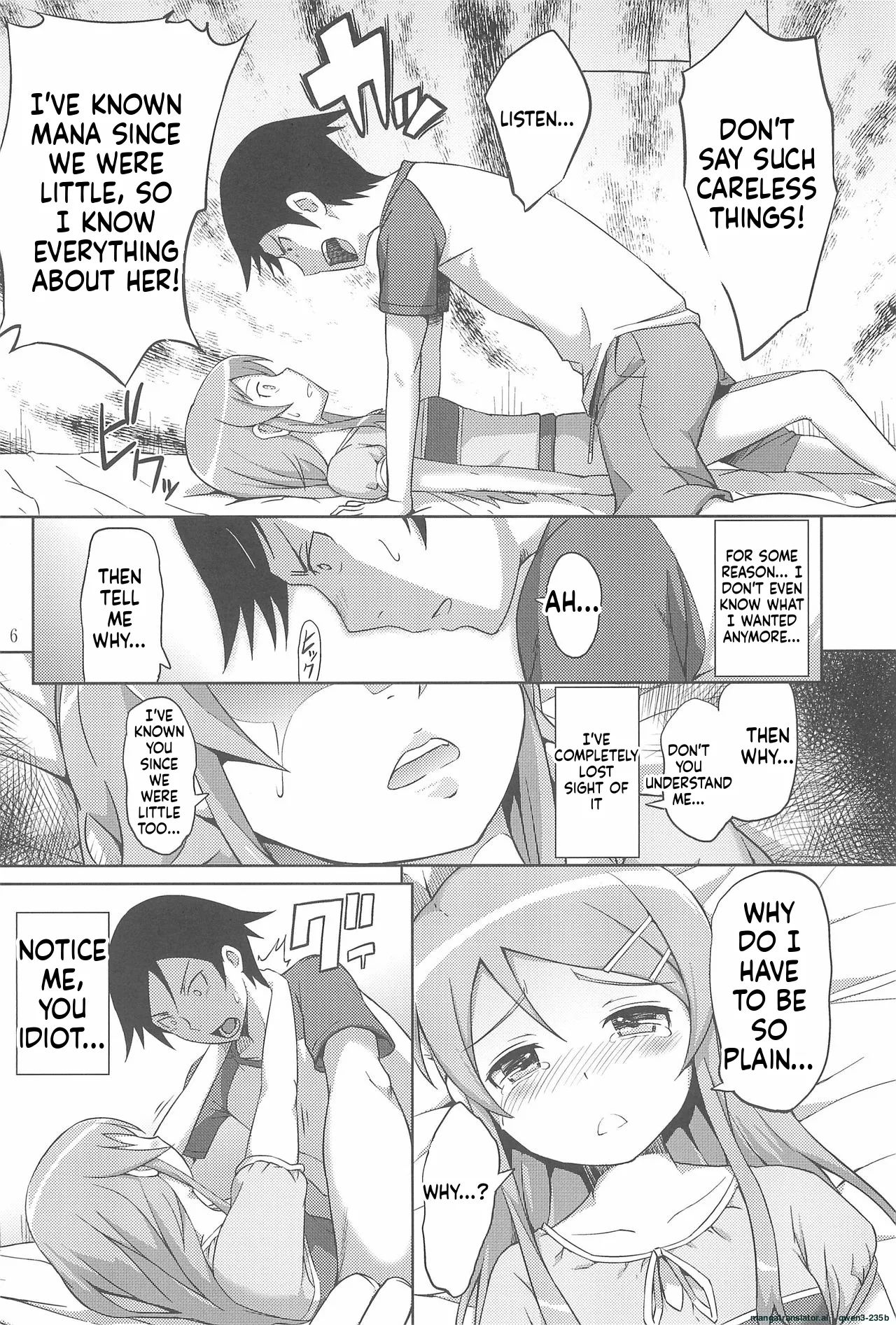 Maji de Ore no Imouto ga Koi o Shita Rashii zo | Seriously, My Little Sister Has Fallen in Love page 8 full
