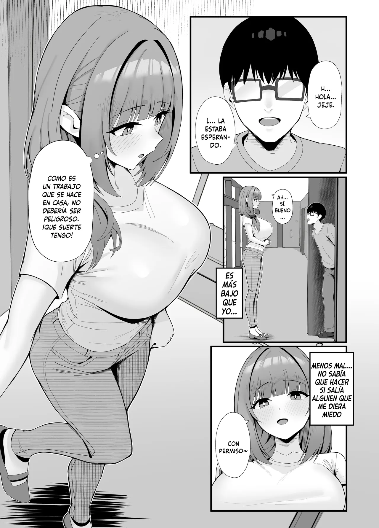 Hitozuma no Love Love Tsuma Daikou｜Trabajo de medio tiempo de una mujer casada como esposa cariñosa page 10 full