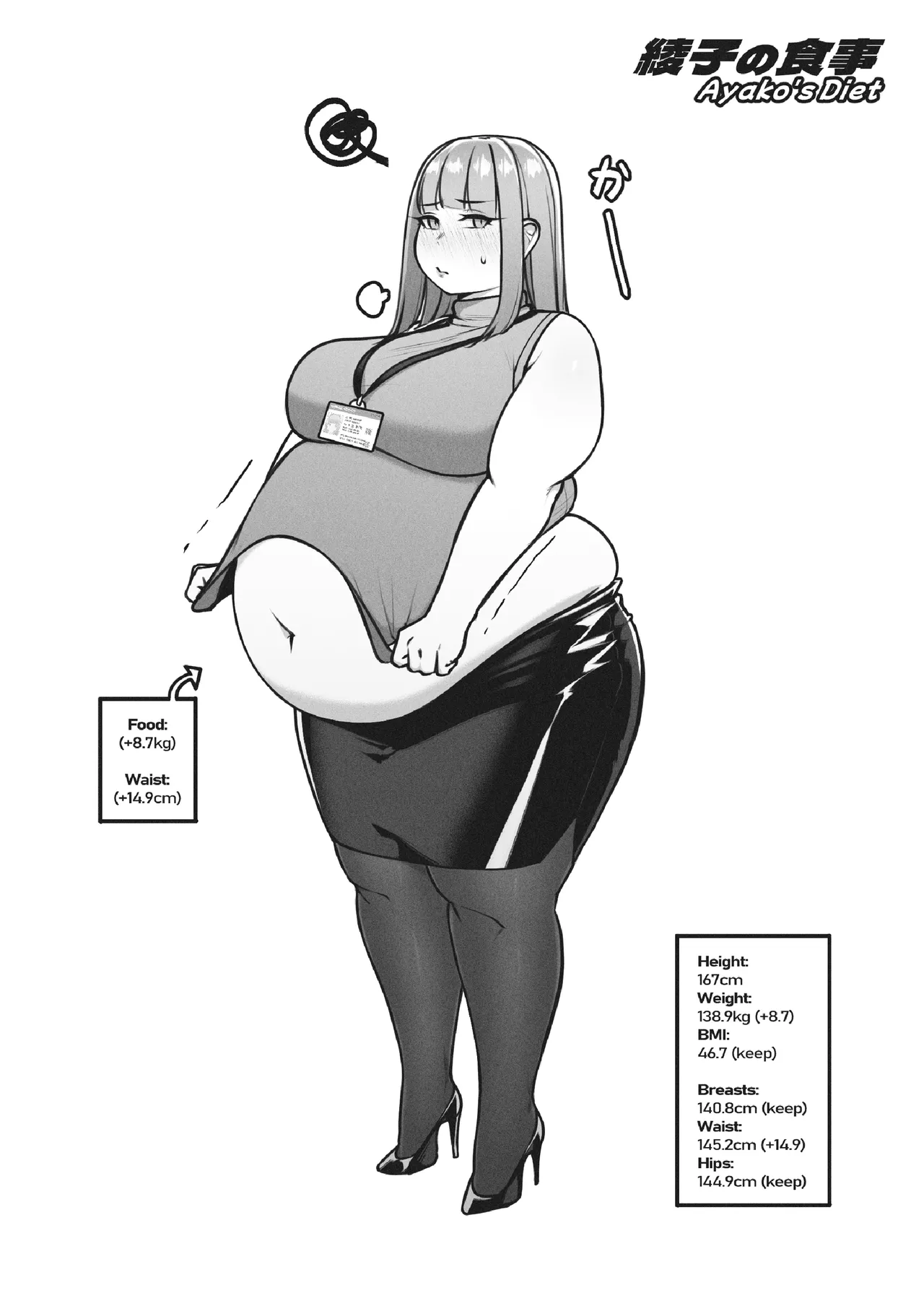 Ayako's Diet Chapter 2 page 12 full
