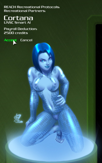 [Oni] Cortana (Halo) cover
