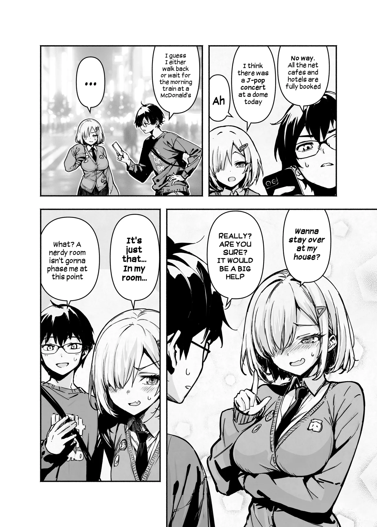 Otatomo ga Razoku Datte Kedo Osouwanai Yakusoku de Tomatta Kekka | My Otaku Friend is a Nudist But She'll Let Me Stay Over At Her House If I Promise Not to Fuck Her page 7 full