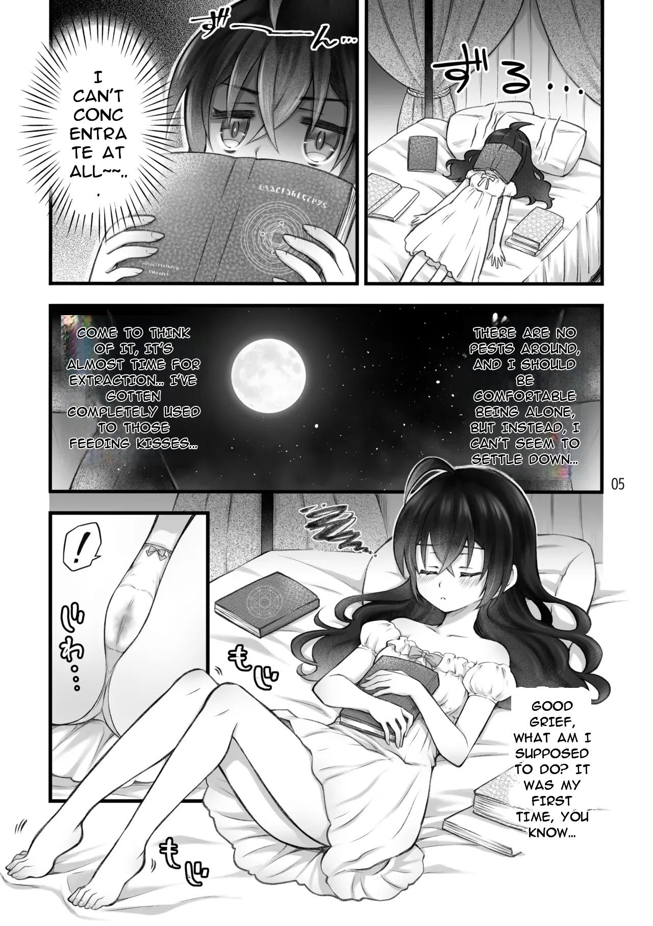 The summoned creature was a hermaphrodite succubus. II page 5 full