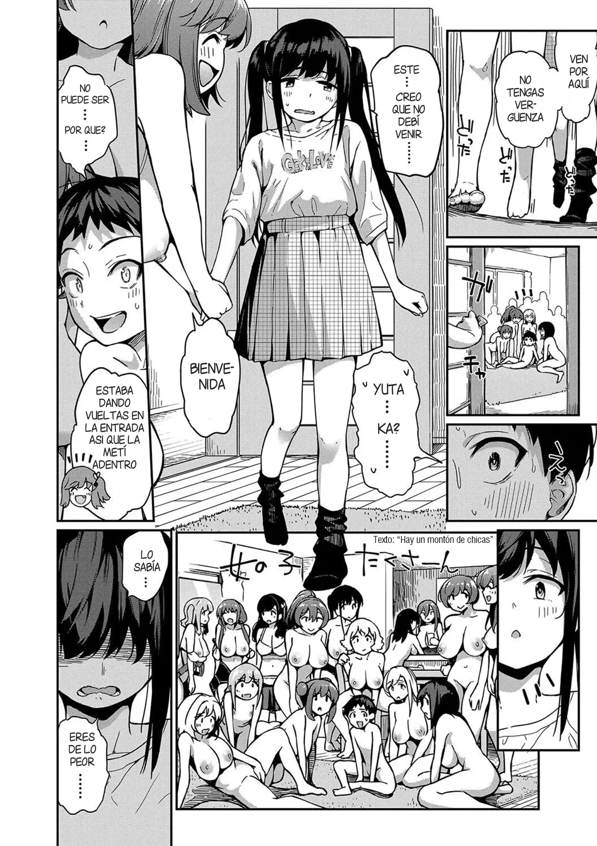 Nanka Neechan-tachi ga Fudeoroshi Matsuri toka Iidashita  | No se que es pero mi hermana y sus amigas hablan de un festival Fudeoroshi page 9 full