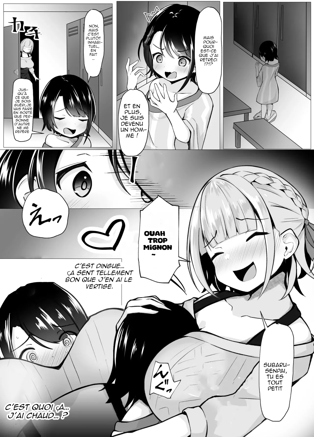 Shota Subaru-chan x Noel Danchou no Oneshota Paizuri Ecchi Manga page 3 full