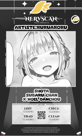 [Ruruaroru] Shota Subaru-chan x Noel Danchou no Oneshota Paizuri Ecchi Manga (nervscan) cover