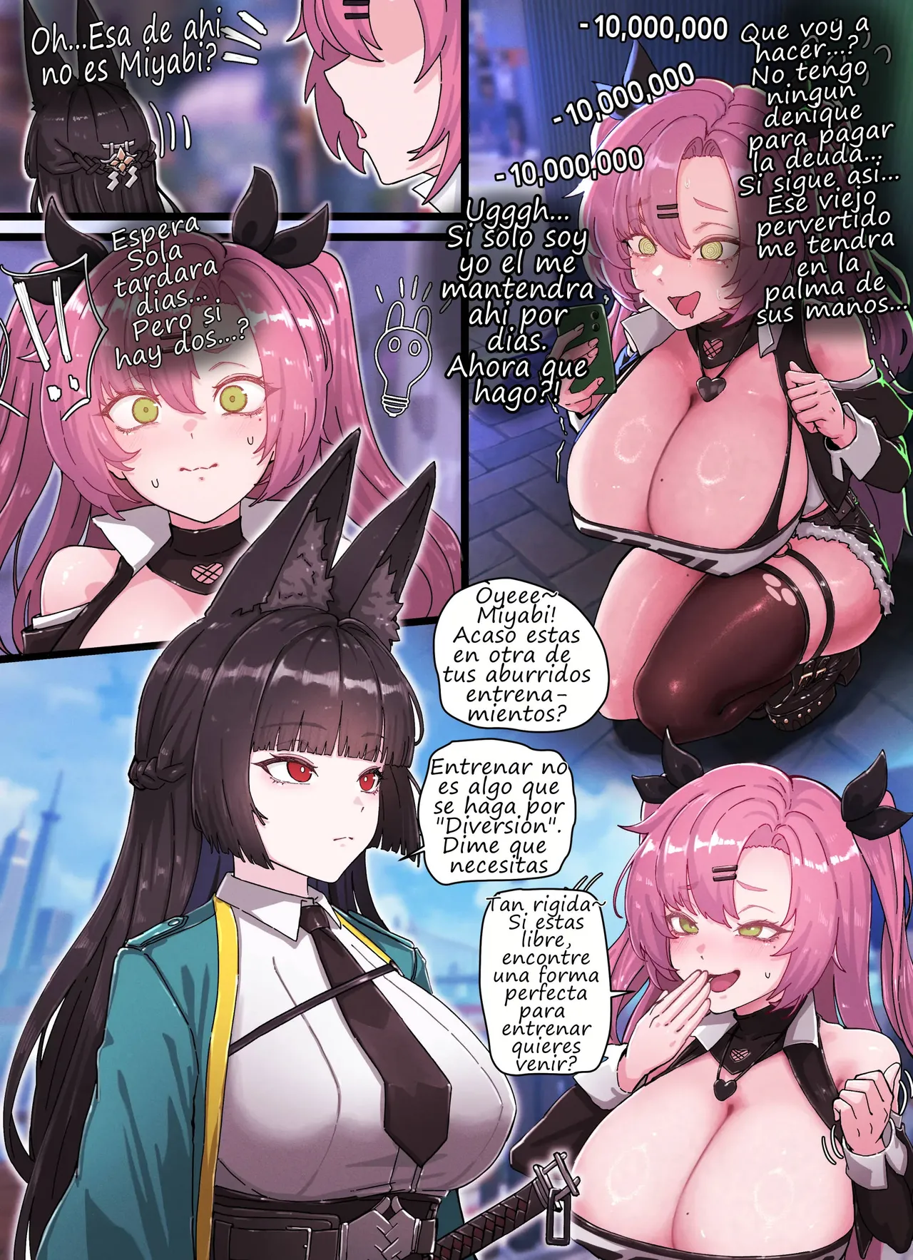 Z.Z.Z Gravure #04: Nicole & Miyabi page 2 full