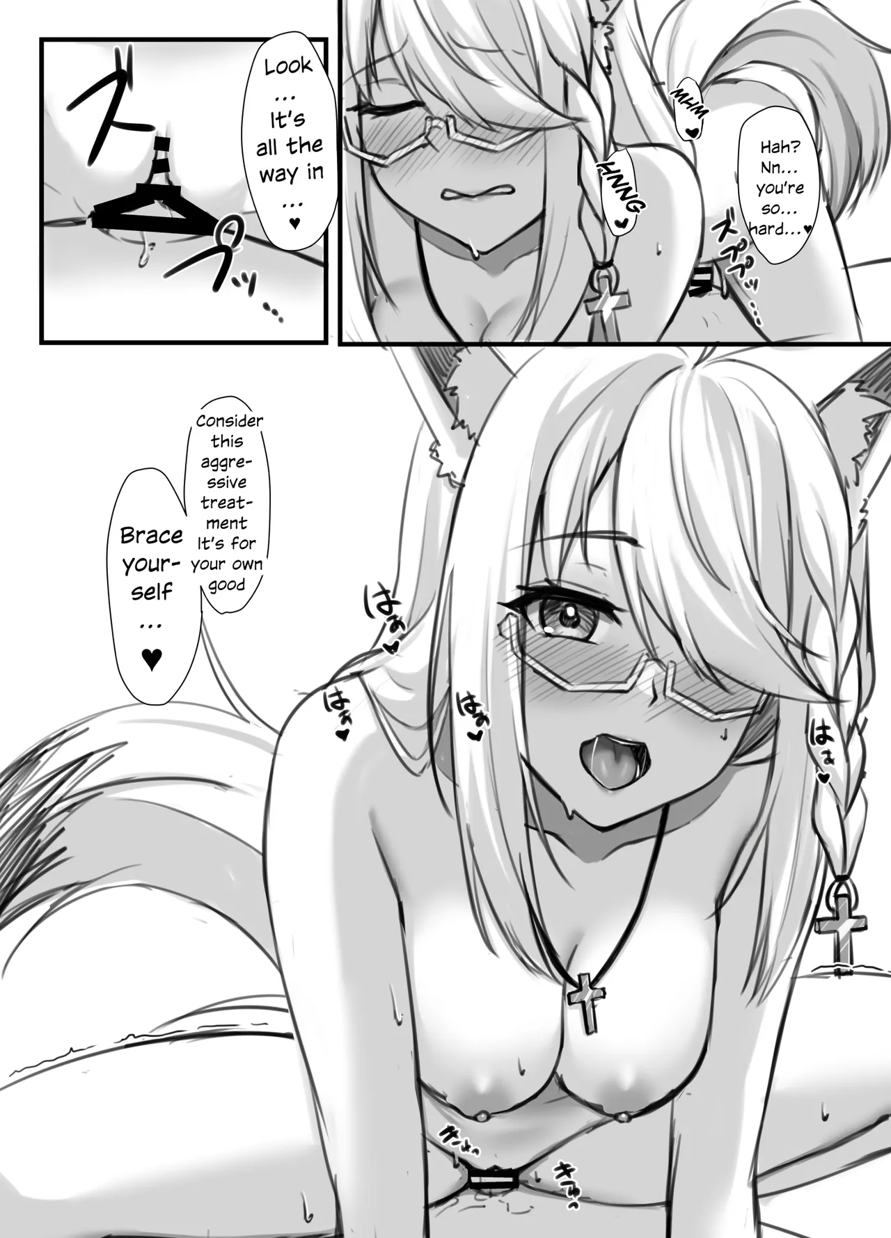 Shinpu FBK-chan to Ecchi Suru Manga | Secret Affairs with a Priest page 9 full