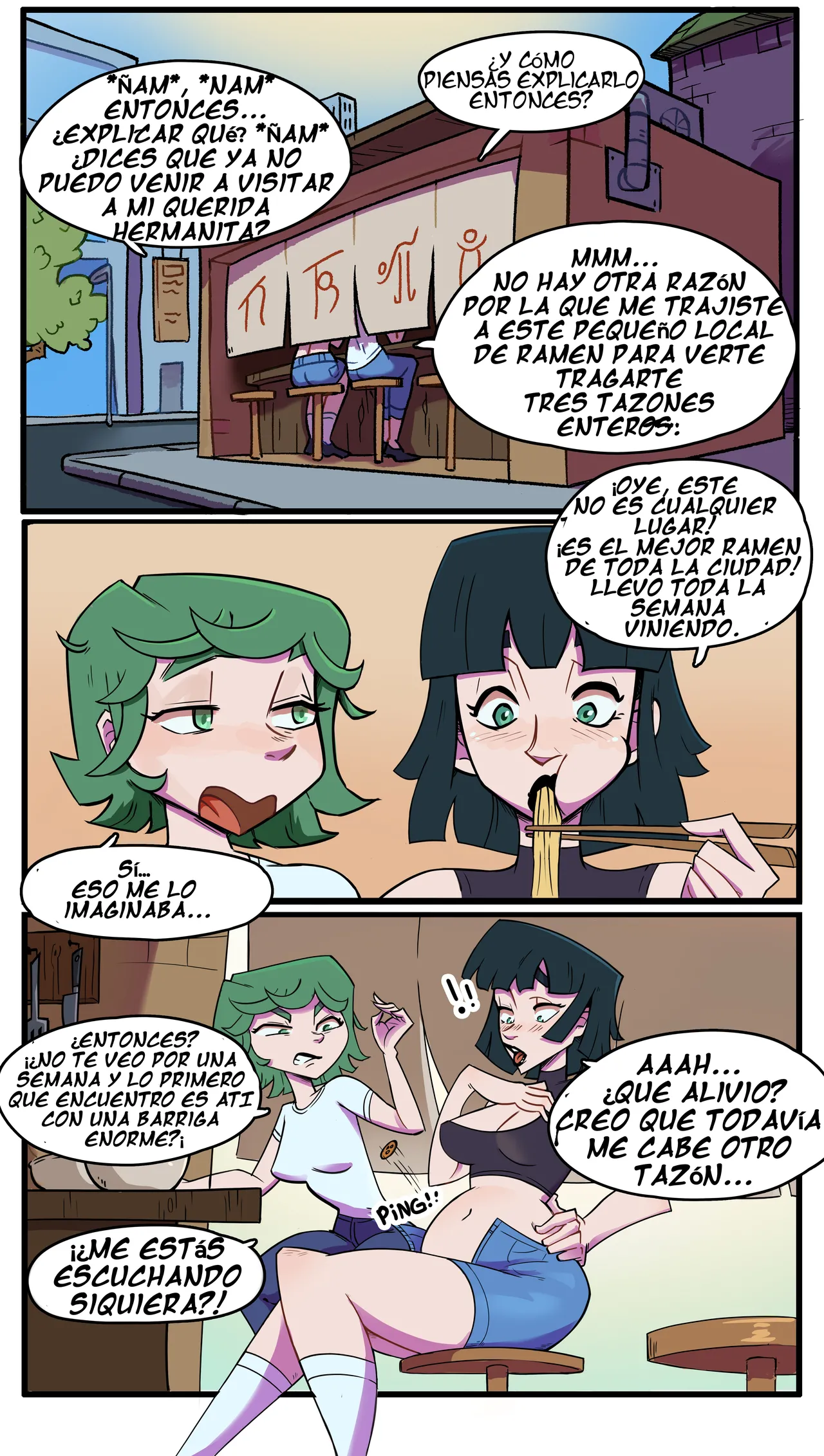 OPM Comic - Sister vs Sister page 2 full