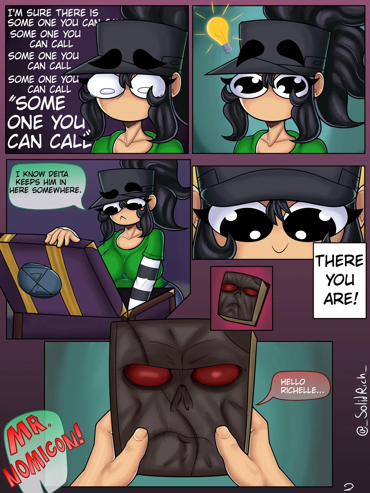 Eldritch Relations 1 & 2 + Richelle page 3 full