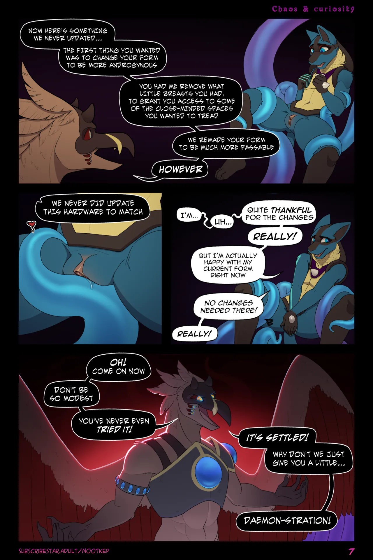 Chaos & Curiosity page 8 full
