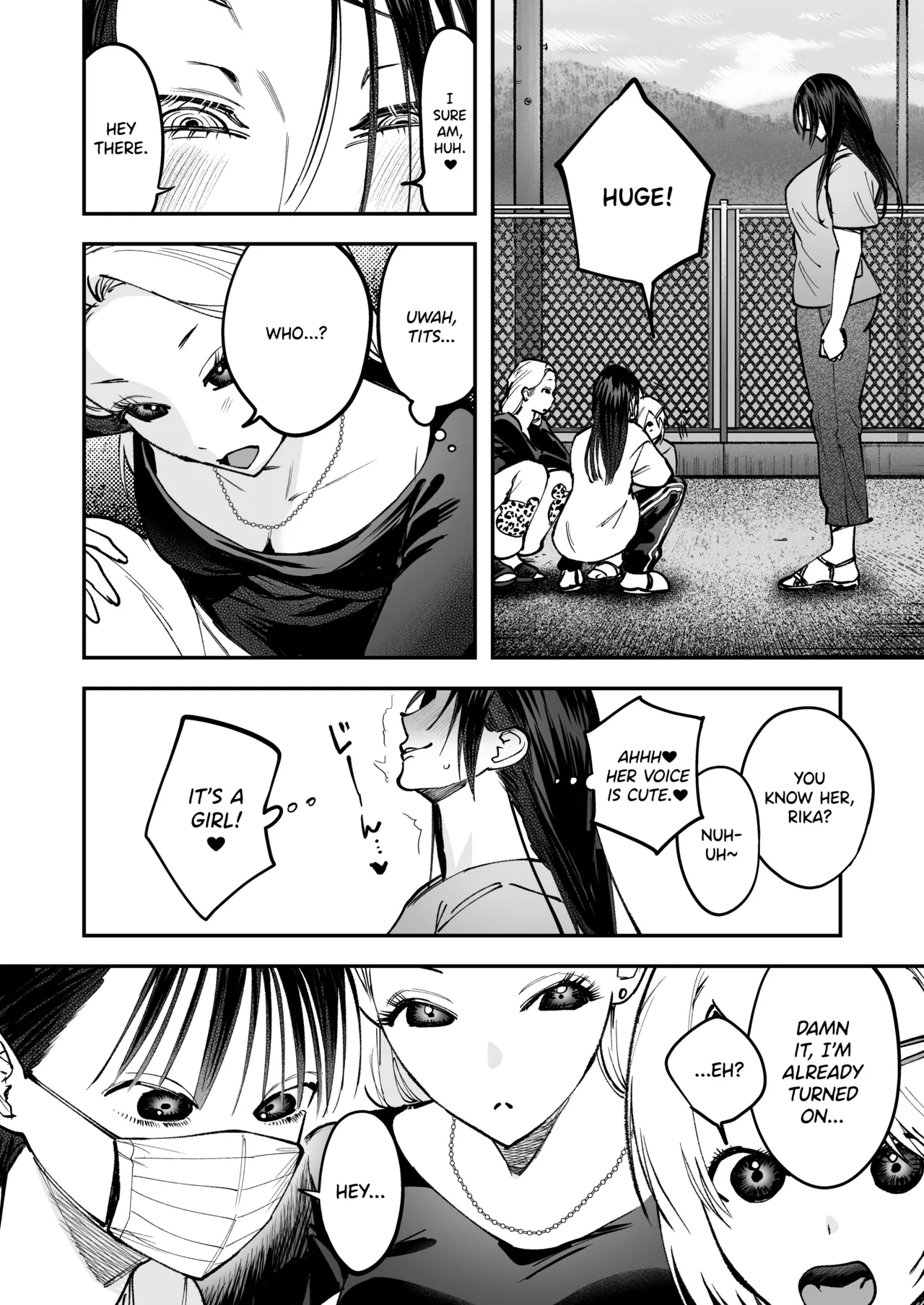 Haetate Futanari Haru, Kaitsuu-chuu. page 10 full