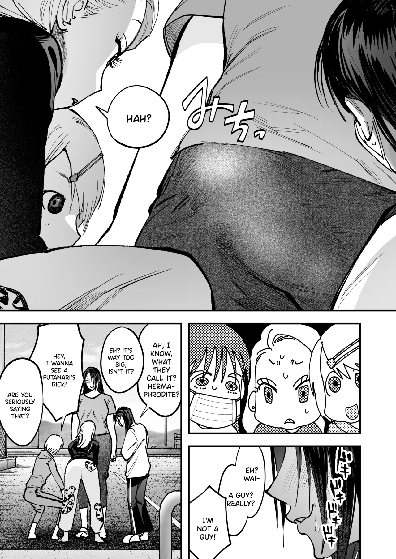Haetate Futanari Haru, Kaitsuu-chuu. page 11 full