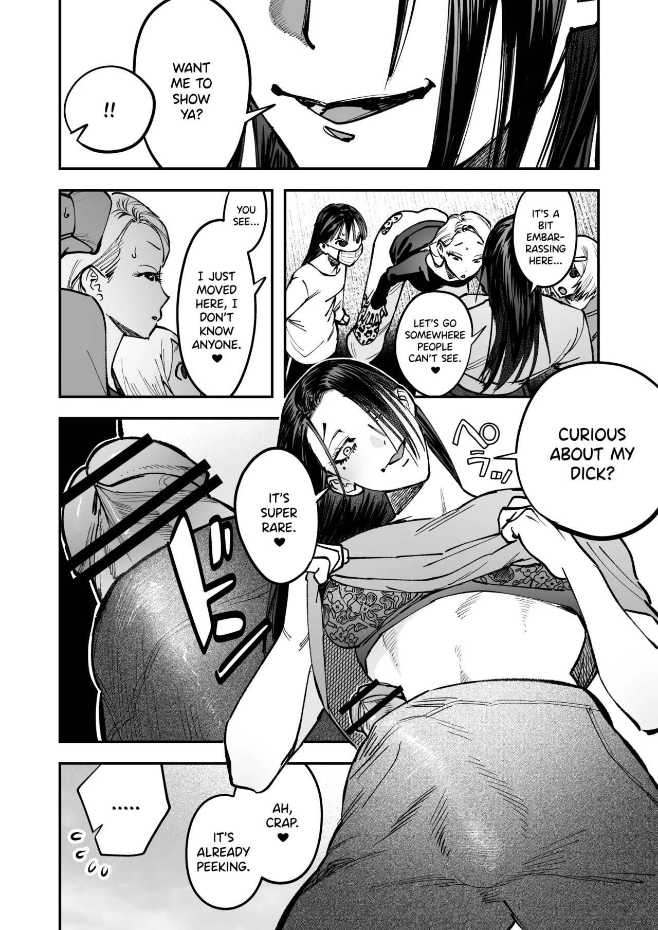 Haetate Futanari Haru, Kaitsuu-chuu. page 12 full