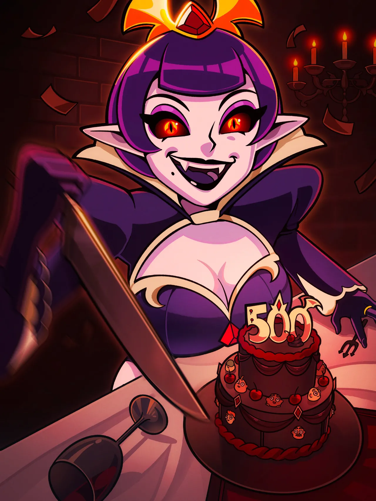 PlayGLAD character queen page 11 full