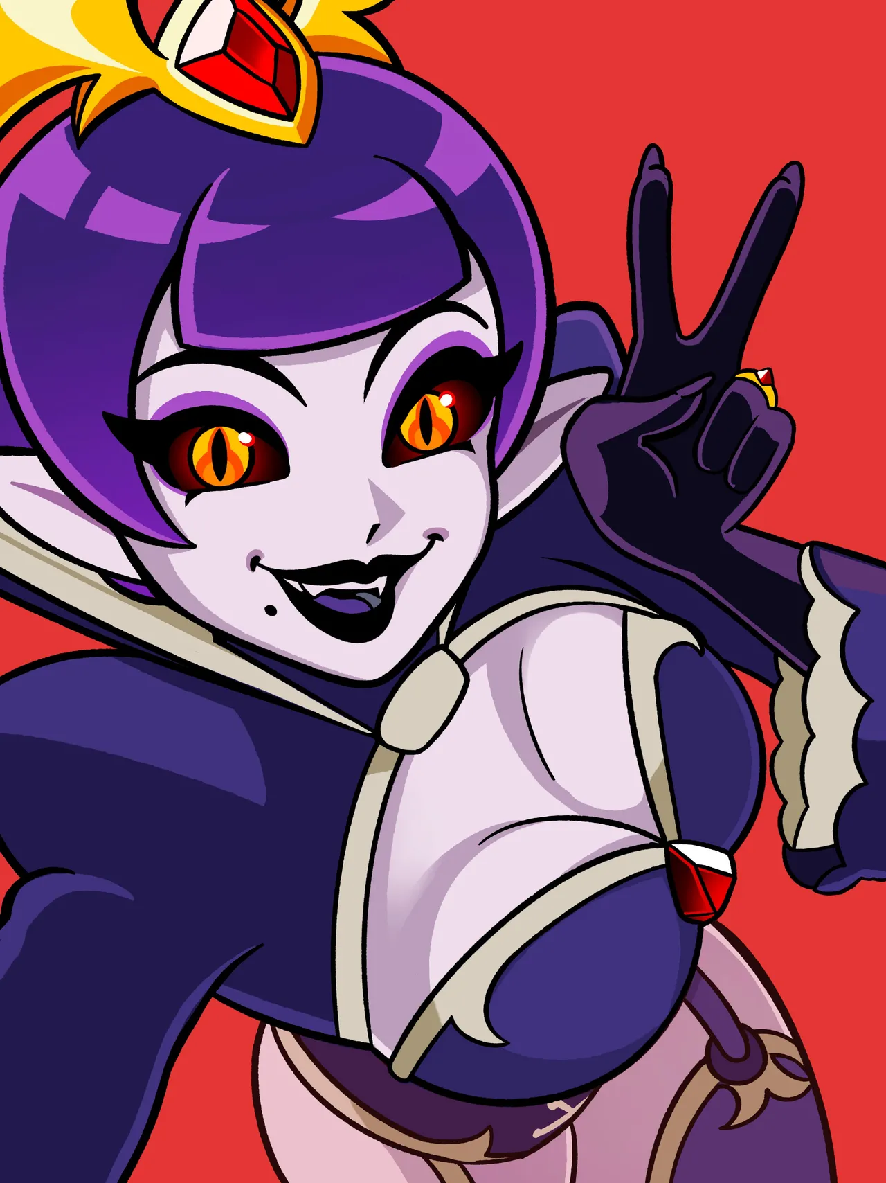 PlayGLAD character queen page 9 full