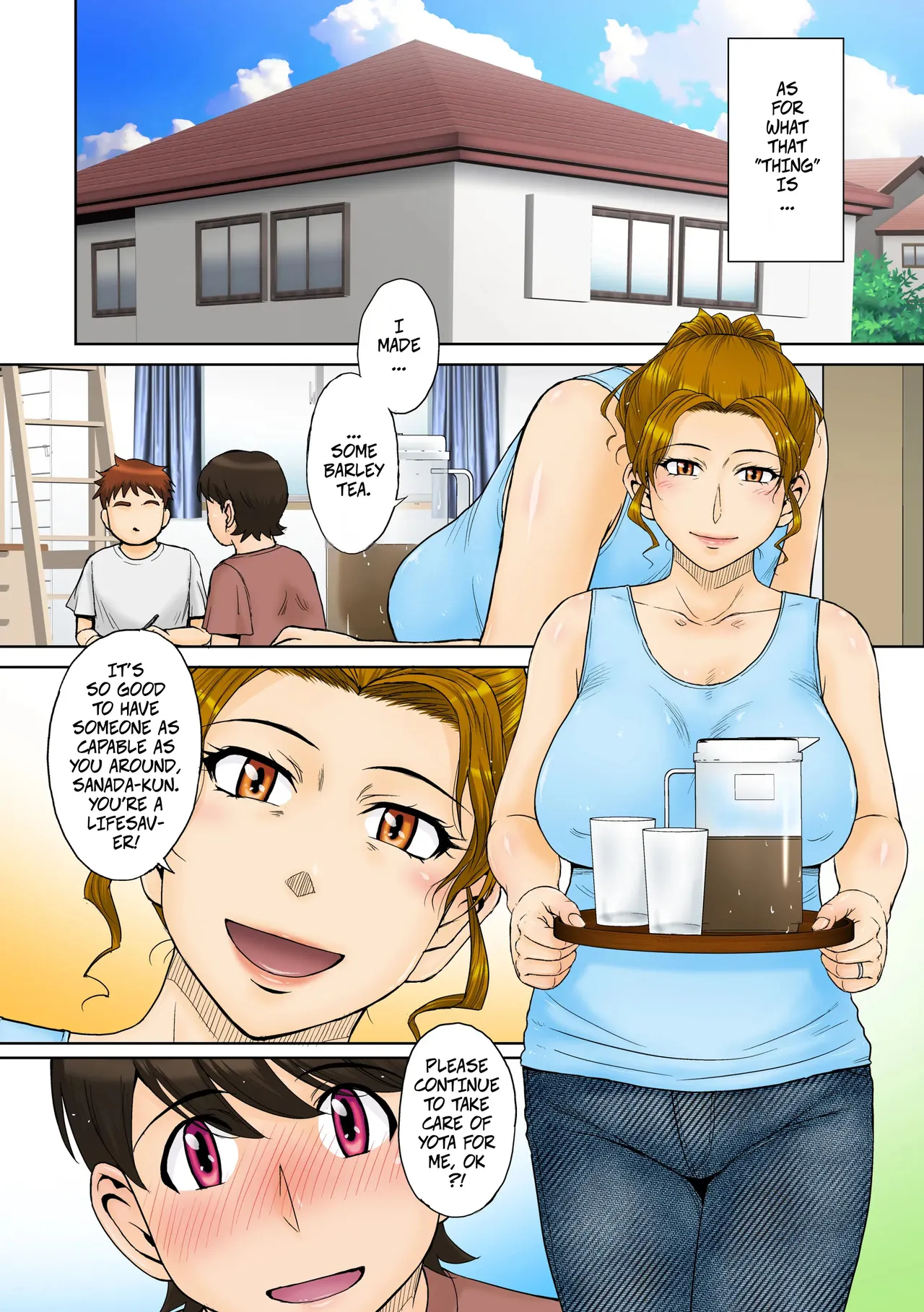 A Certian MILF Loving Man's Love Affair File 01 -- Toaru Jukujo Zuki Danshi no Love Hame Koukanroku File 01 page 3 full