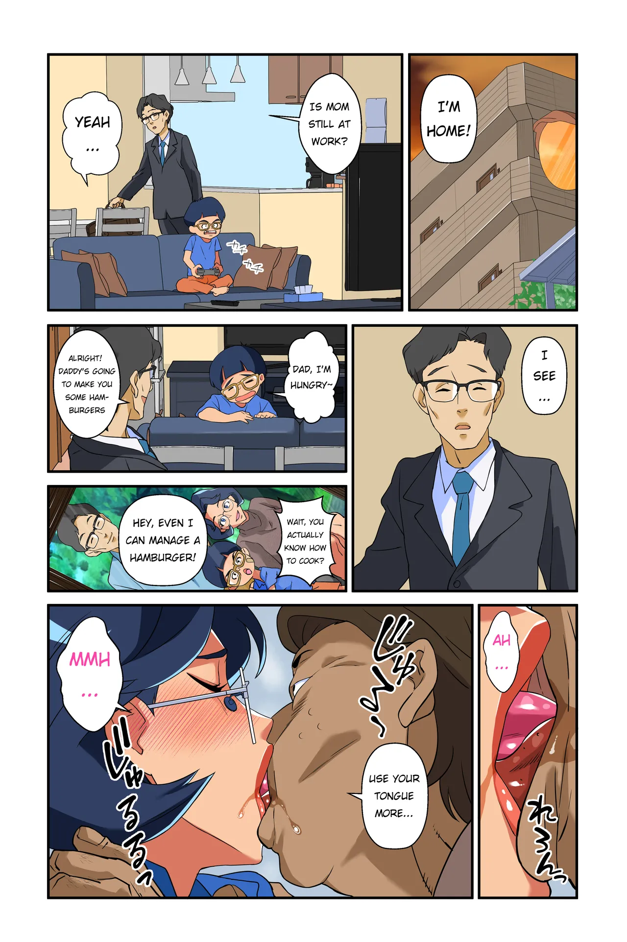 Tsuma no Bakunyuu ni Muragaru Otoko-tachi ~Zoku Bakunyuu Tsuma Namatame Kyouko~ | Men flocking to my wife's huge breasts ~Continuation of the busty wife Kyoko Namatame~ page 11 full
