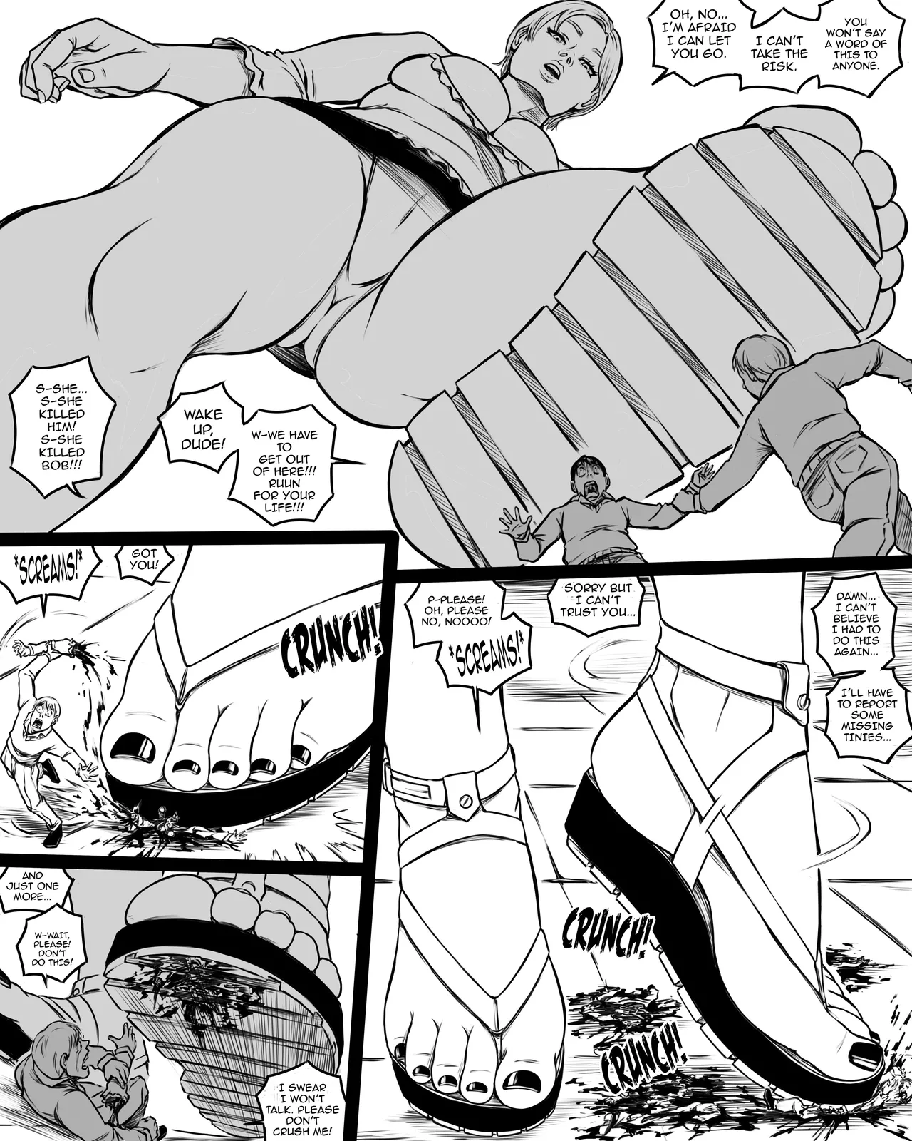 Giantess Boarding School 3 - The Inspectors page 4 full