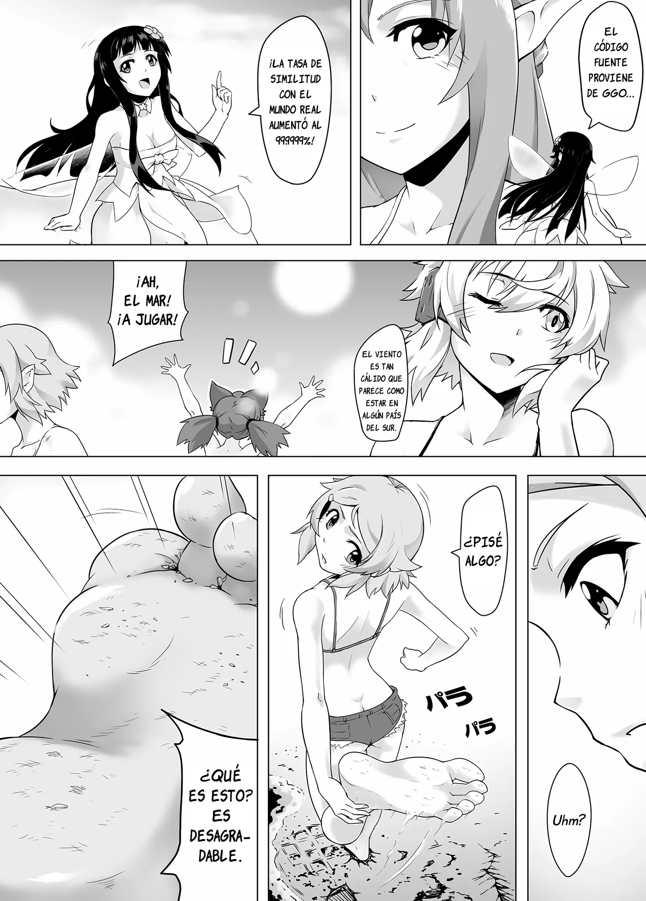Bug Art Online 2.0 page 9 full
