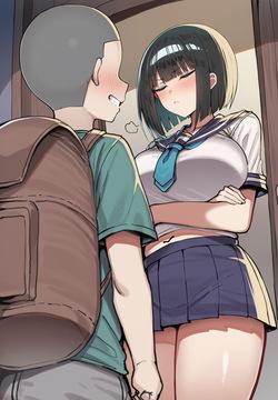 Pervert Brat vs. Black-Haired Bob-cut Girl ③