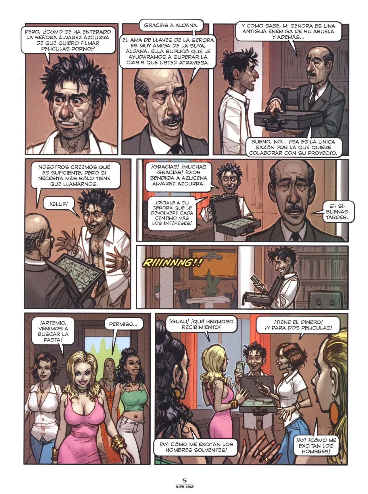 Kiss Comix #212 page 4 full
