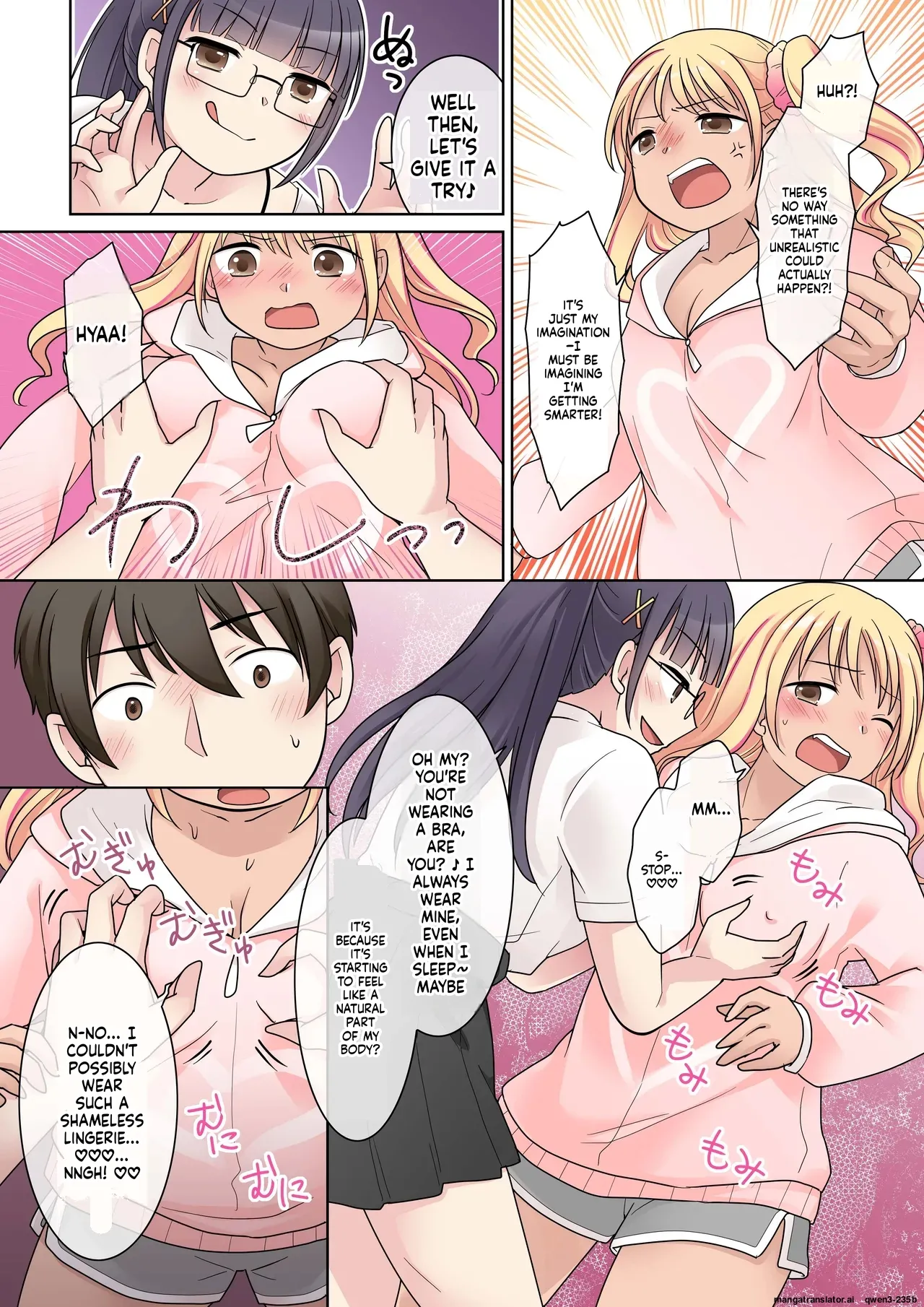 My Genius Senpai Girlfriend Swapped Bodies with a Gal! page 10 full
