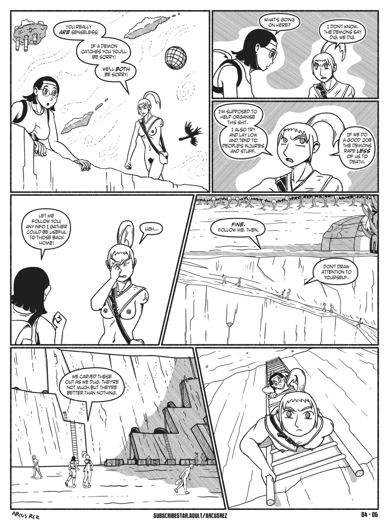 Lilly's Inferno - Chapter 4 - Digging Deeper page 7 full