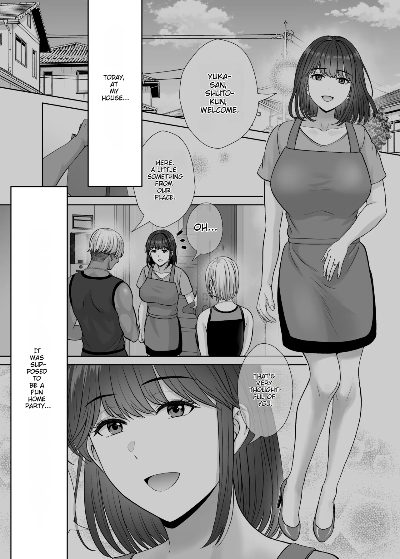 Haha Swapping 4 ~Saikon Suru Kaa-chan ni "2-kai dake" tte Onegai Shite Daita Hanashi~ page 4 full