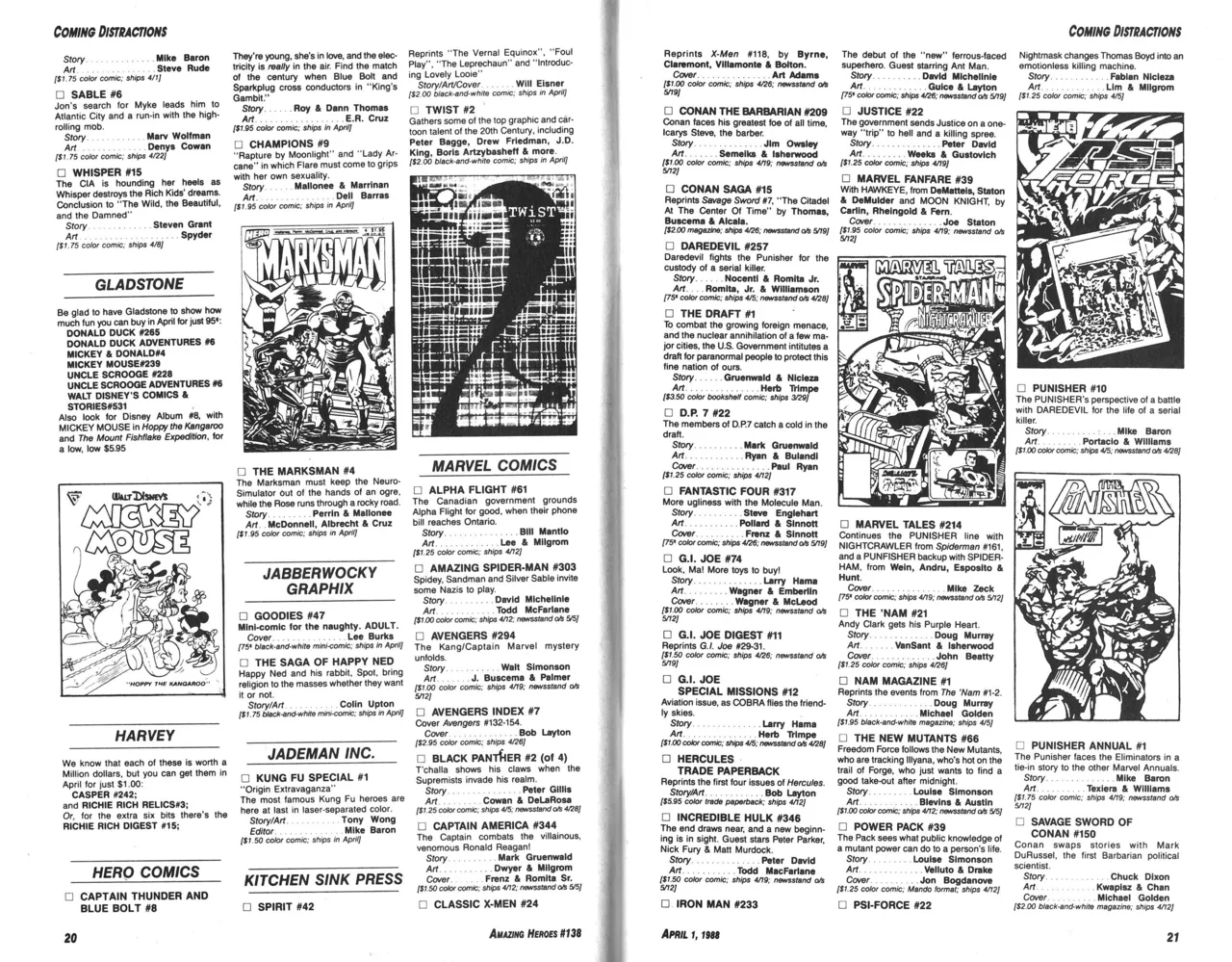 Amazing Heroes Swimsuit 1988 page 11 full