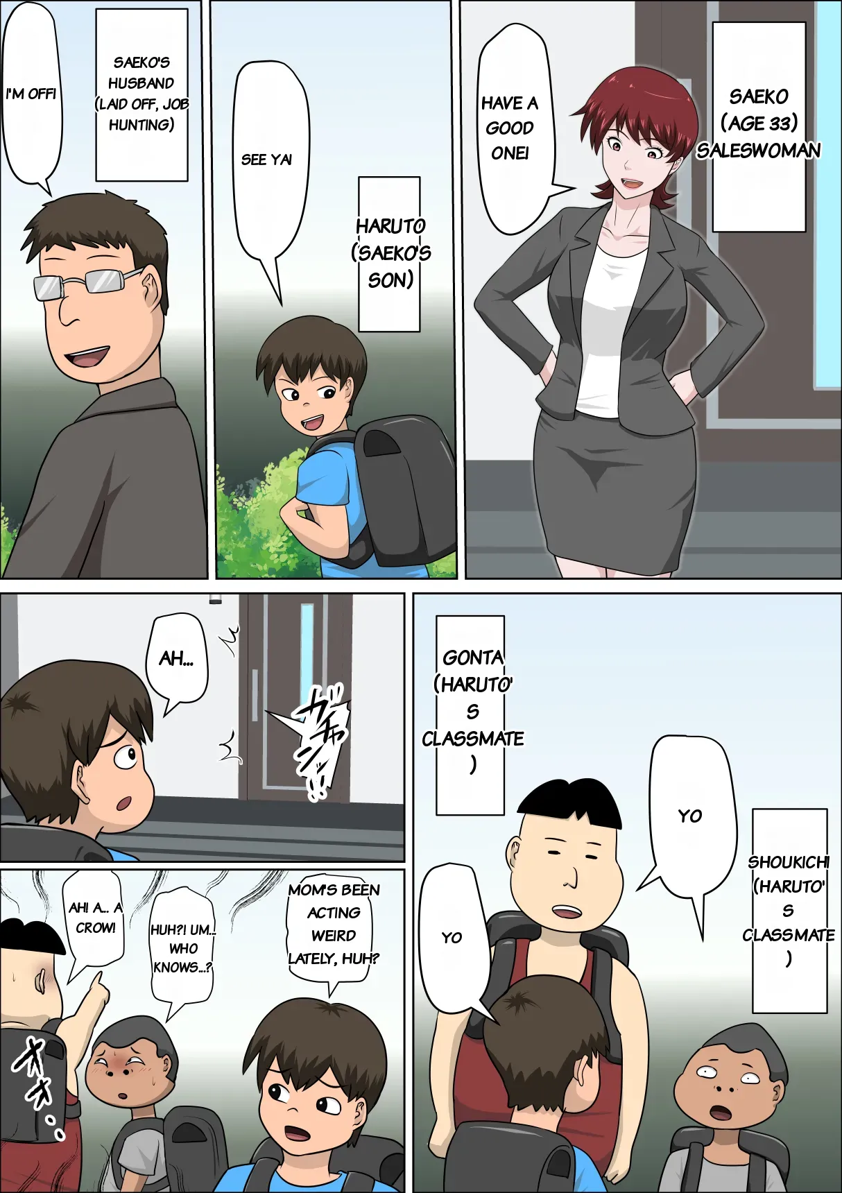 The Story of Seducing my Son's Classmate for Business 11 page 2 full