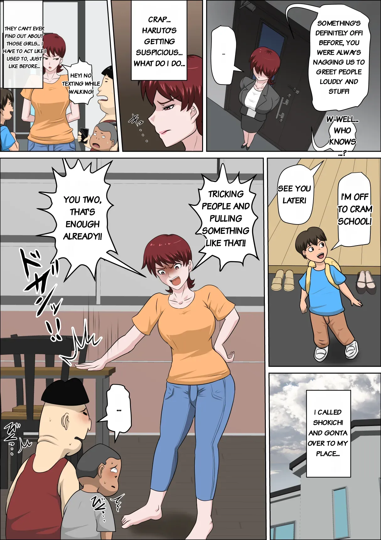 The Story of Seducing my Son's Classmate for Business 11 page 3 full