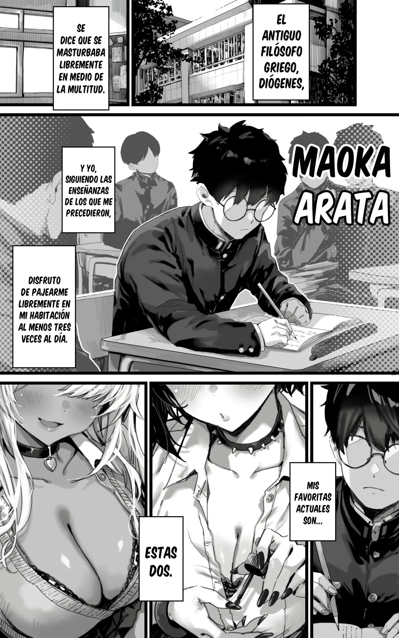 Okazu Gyaru Harem~ Maou-sama ga Kakusei Suru Made Fera mo Paizuri mo 3p mo Nani Kara Nani Made Zenshin Zenrei de Gohoushi Itashimasu!! | El Harem de Gyarus que son Material de Paja page 2 full