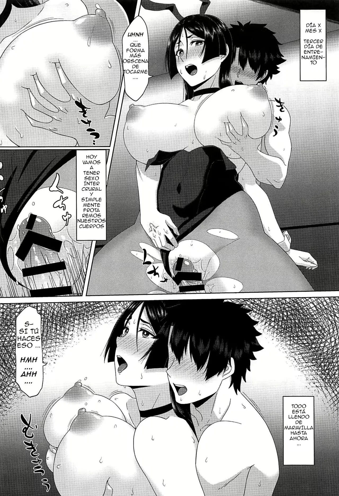 Ushi Gozen Mama no Choukyou Nikki | Raikou Mama's Morning Training Diary page 9 full