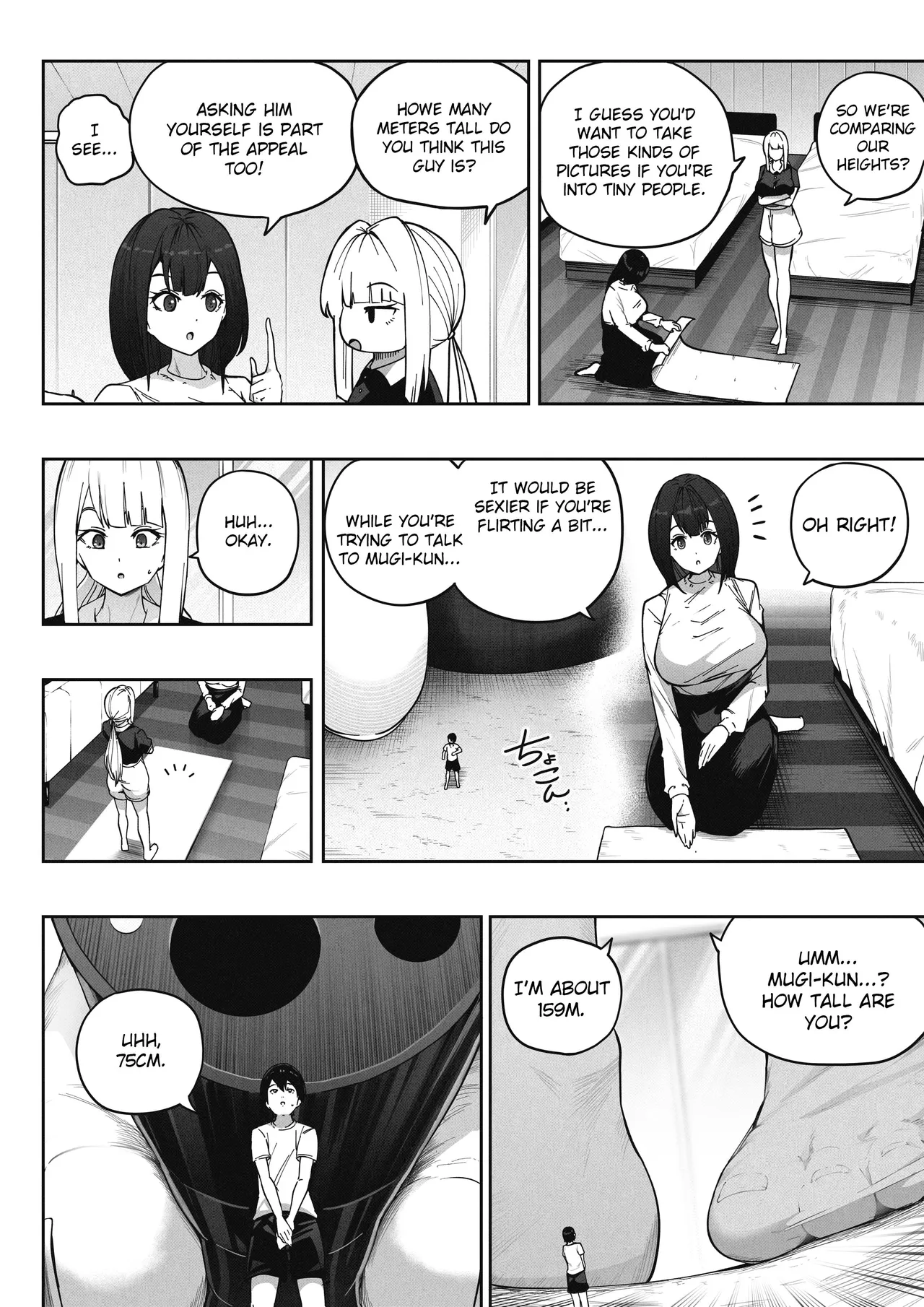 Kyodai Musume no Ie ni Koyou Sareta Kekka 3 | Hired by a Giant Girl 3 page 5 full
