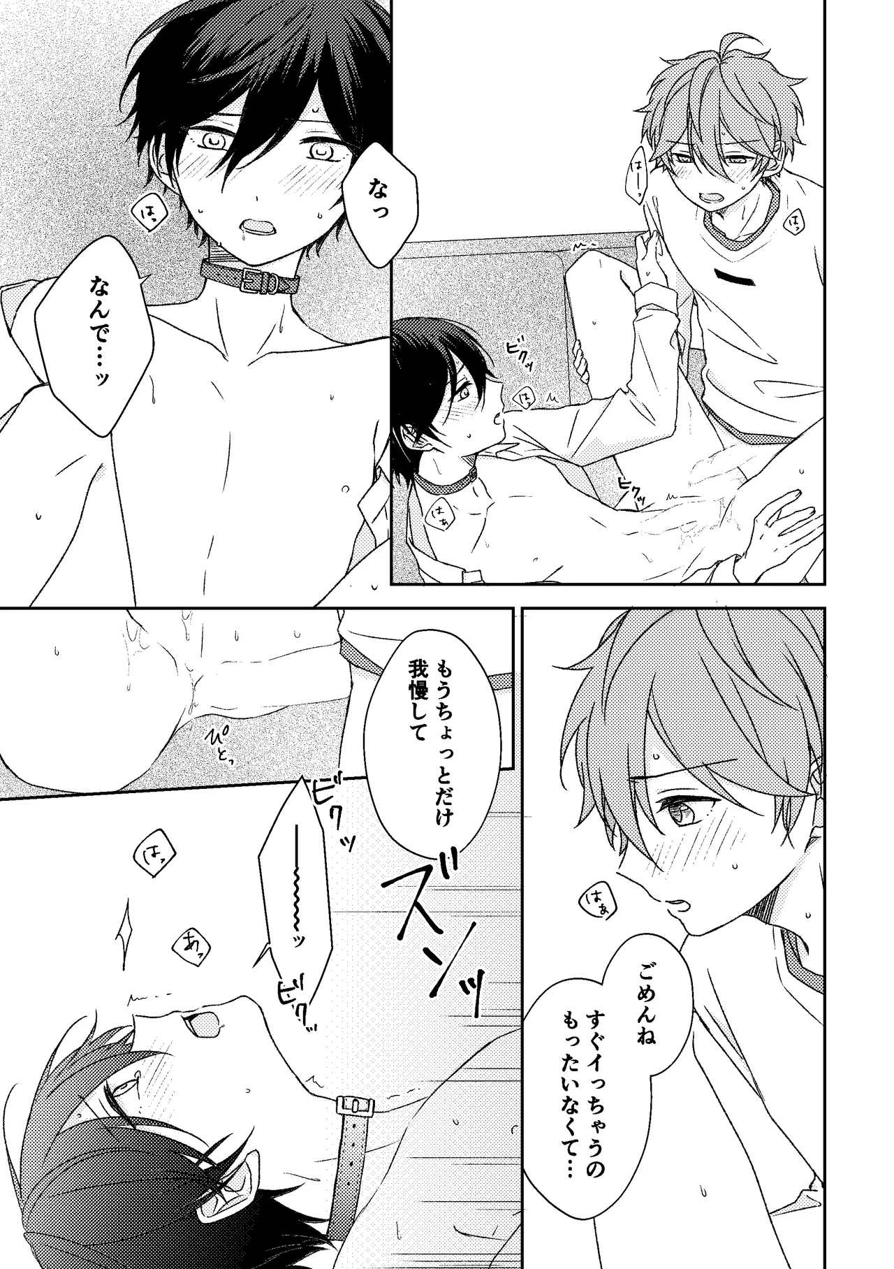ホッケ〜につい出来心で首輪をつけてみたんだけど page 12 full