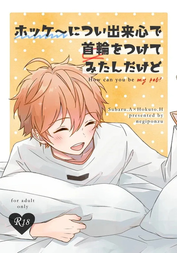 [negiponzu (okaki)] ホッケ〜につい出来心で首輪をつけてみたんだけど (Ensemble Stars!) [Digital] cover