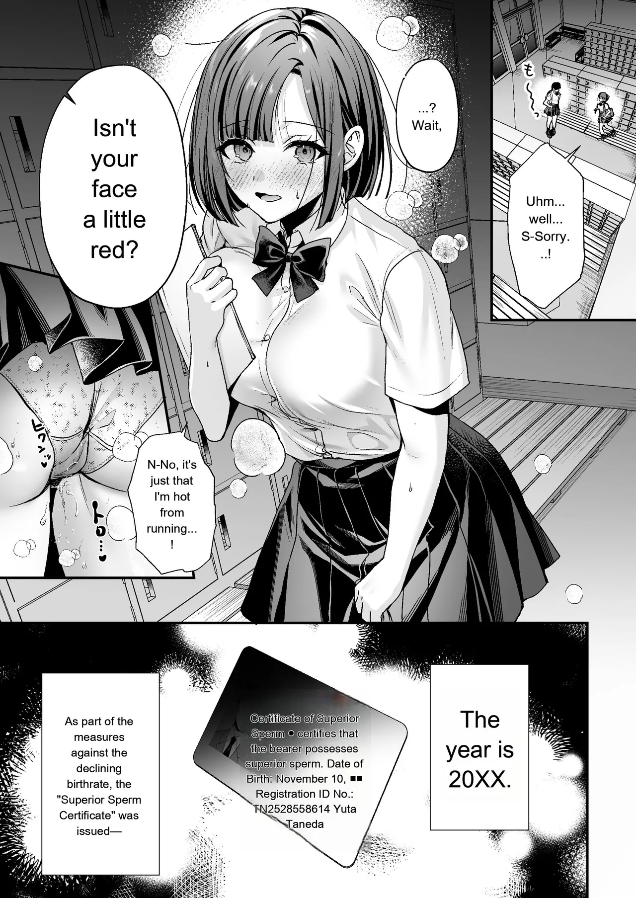Breeding License: Teaching My Female Boss a Lesson Edition page 12 full