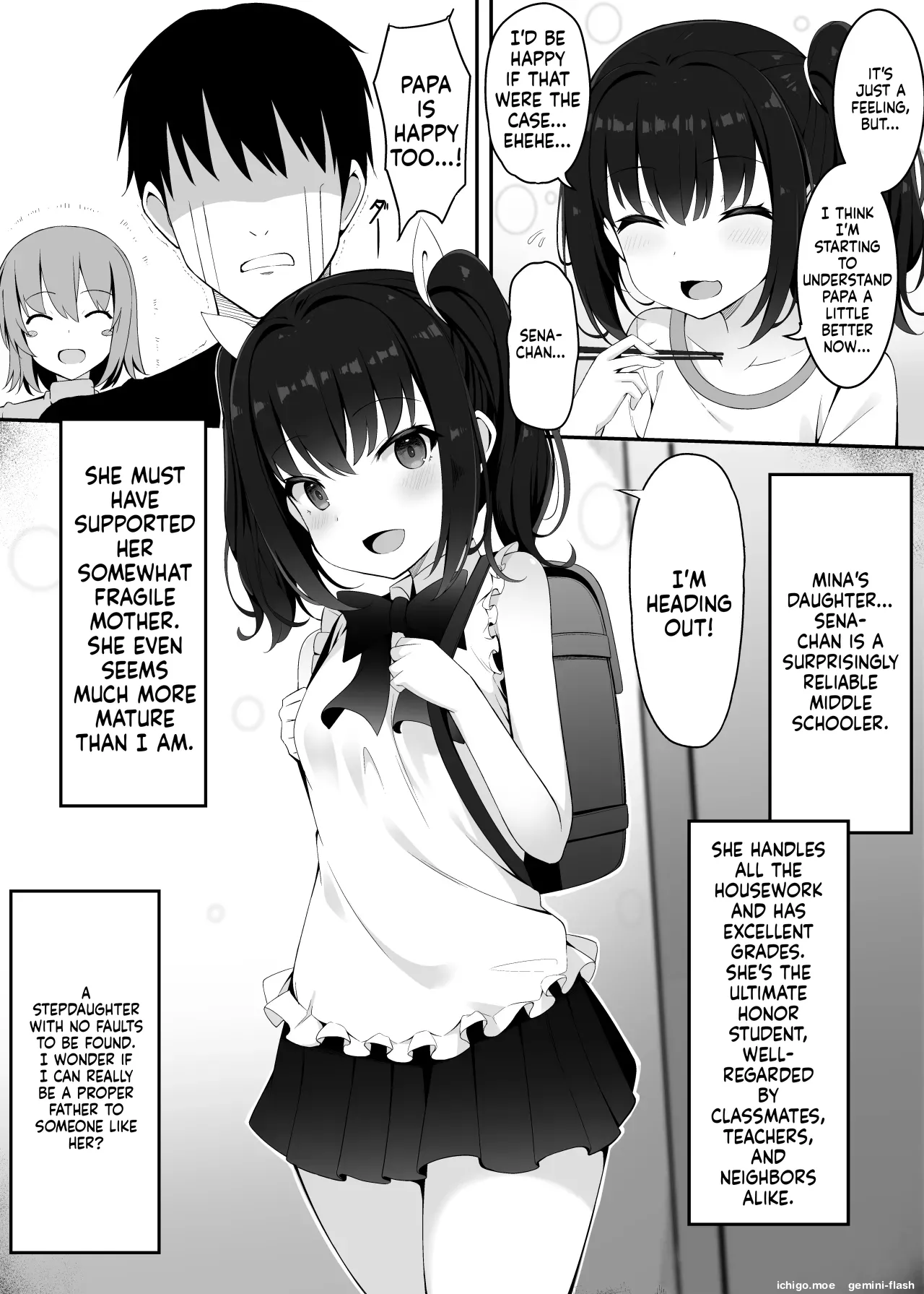 Yome no Tsurego ni Otosareru Boku | I was Seduced by My Wife's Child from a Previous Marriage page 4 full