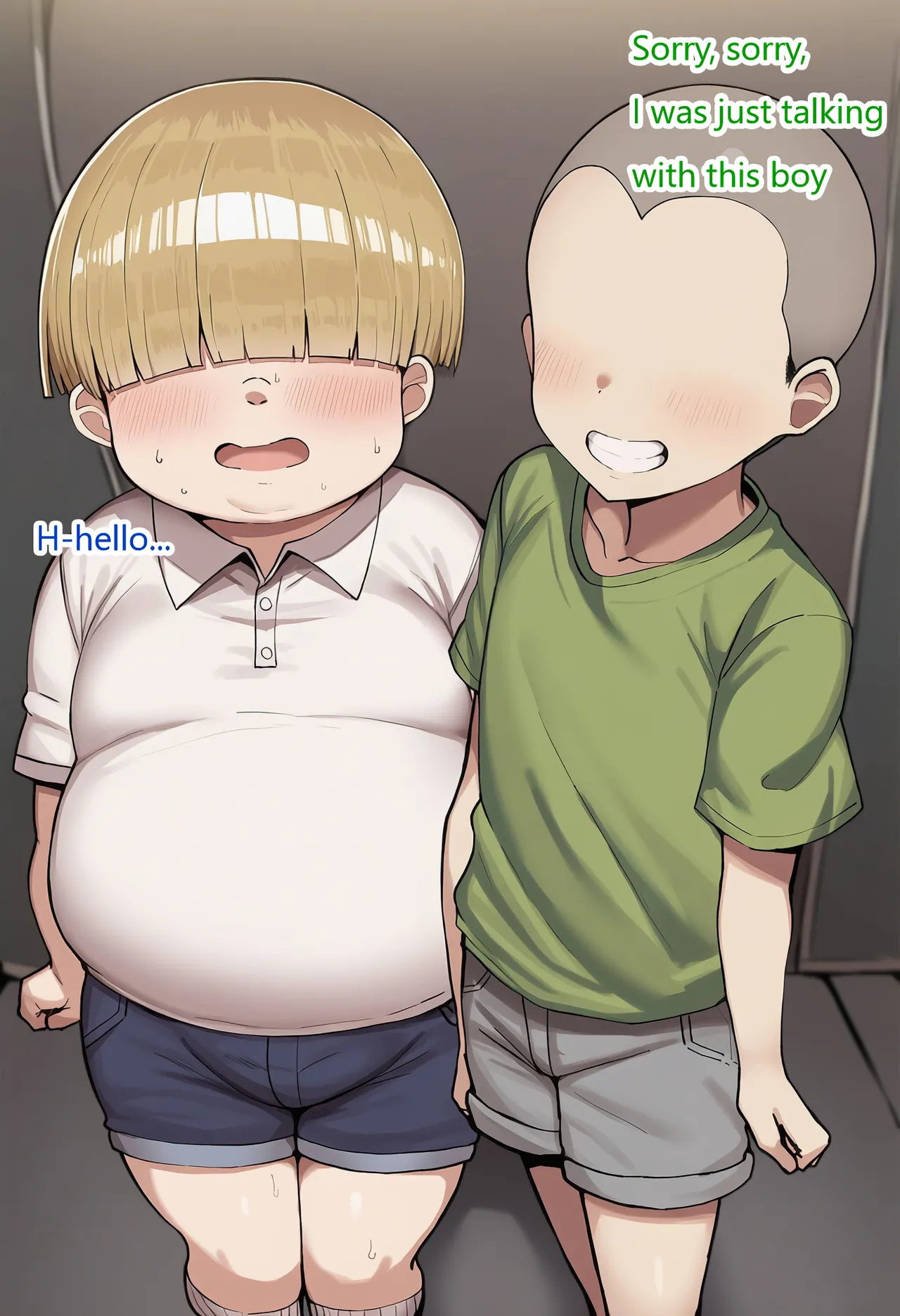 Pervert Brat vs. Black-Haired Bob-cut Girl ⑧ page 11 full